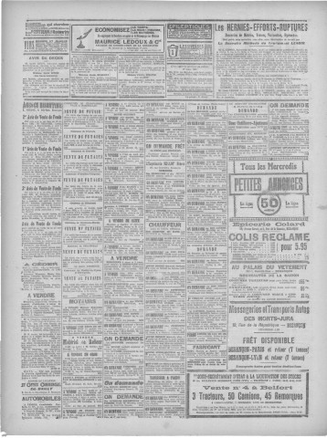 29/02/1920 - Le petit comtois [Texte imprimé] : journal républicain démocratique quotidien