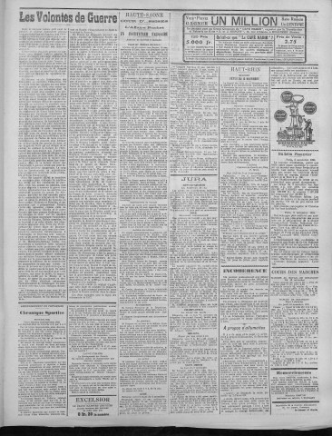 11/11/1921 - La Dépêche républicaine de Franche-Comté [Texte imprimé]