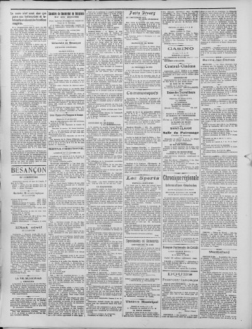 12/01/1924 - La Dépêche républicaine de Franche-Comté [Texte imprimé]