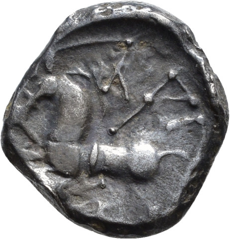 A.X52LAV.42 - pièce de monnaie ; quinaire