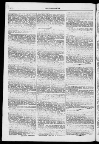 15/10/1851 - L'Union franc-comtoise [Texte imprimé]