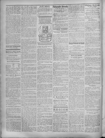 28/10/1919 - La Dépêche républicaine de Franche-Comté [Texte imprimé]
