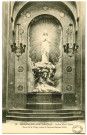 Eglise Notre-Dame. Statue de la Vierge, oeuvre de Raymond Gayrard (1858) [image fixe] , 1904/1930