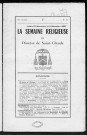 27/11/1952 - La Semaine religieuse du diocèse de Saint-Claude [Texte imprimé]