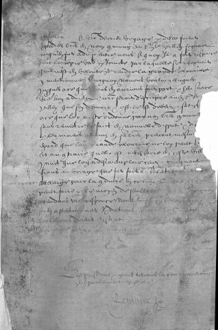 Ms Granvelle 38 - Correspondance du parlement de Dole avec le gouverneur de la Franche-Comté, et diverses lettres de celui-ci concernant les affaires publiques de cette province. (1561-1648)