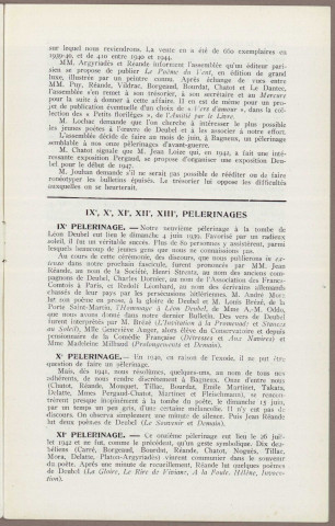 01/1946 - Bulletin / Société des amis de Léon Deubel