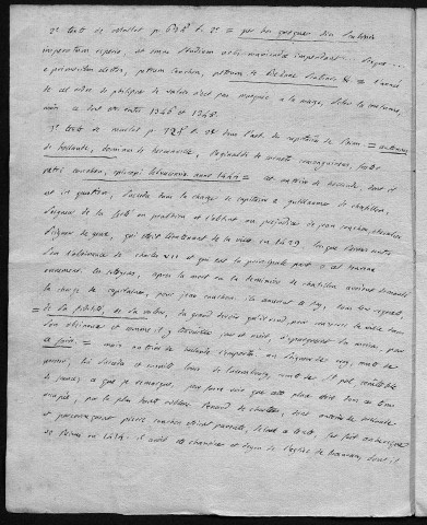 Ms 607 - Correspondance de Jean Lévesque de Burigny et de Louis-Jean et Jean-Simon Lévesque de Pouilly