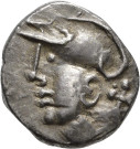 A.263 - pièce de monnaie ; quinaire