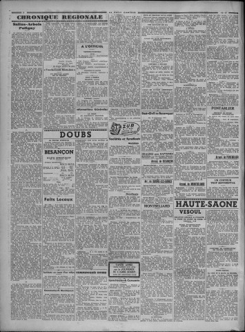 16/09/1937 - Le petit comtois [Texte imprimé] : journal républicain démocratique quotidien