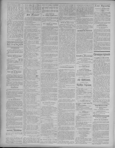08/12/1922 - La Dépêche républicaine de Franche-Comté [Texte imprimé]