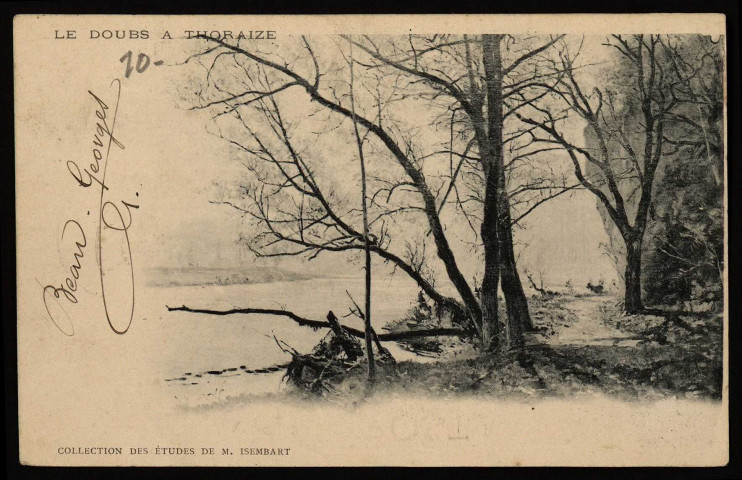 Le Doubs à Thoraize. [image fixe] 1897/1900