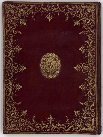 [Buvards aux armes de Louis XV. Ouvrage de Mr. Leone]