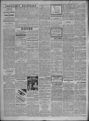 10/09/1937 - Le petit comtois [Texte imprimé] : journal républicain démocratique quotidien