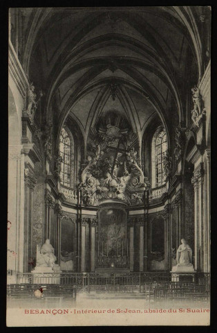 Besançon. - Intérieur de St-Jean, abside du St-Suaire [image fixe] , Besançon, 1897/1903