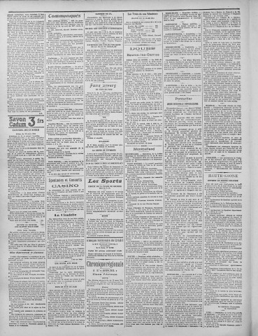 19/03/1924 - La Dépêche républicaine de Franche-Comté [Texte imprimé]