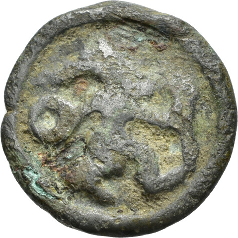 887.6.12 - pièce de monnaie ; potin