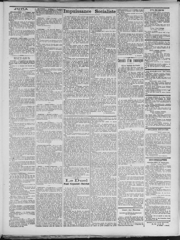 11/01/1924 - La Dépêche républicaine de Franche-Comté [Texte imprimé]