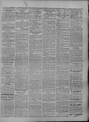 25/07/1915 - La Dépêche républicaine de Franche-Comté [Texte imprimé]