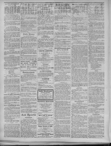 19/11/1921 - La Dépêche républicaine de Franche-Comté [Texte imprimé]