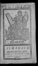 Almanach républicain pour : la troisième année [1795]