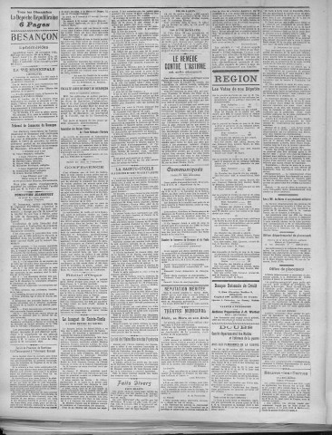 28/11/1921 - La Dépêche républicaine de Franche-Comté [Texte imprimé]