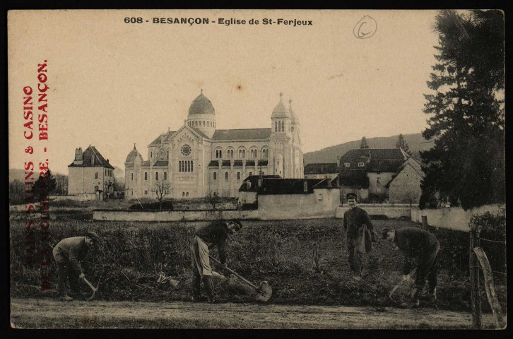 Besançon. - Eglise de St-Ferjeux [image fixe] , Besançon, 1904/1930