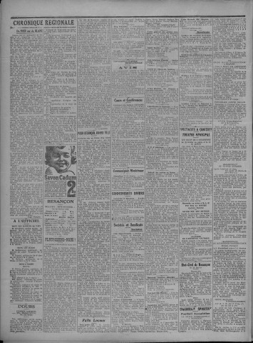 21/02/1930 - Le petit comtois [Texte imprimé] : journal républicain démocratique quotidien