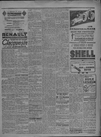 25/06/1930 - Le petit comtois [Texte imprimé] : journal républicain démocratique quotidien