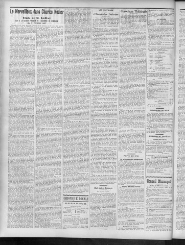 19/02/1907 - La Dépêche républicaine de Franche-Comté [Texte imprimé]