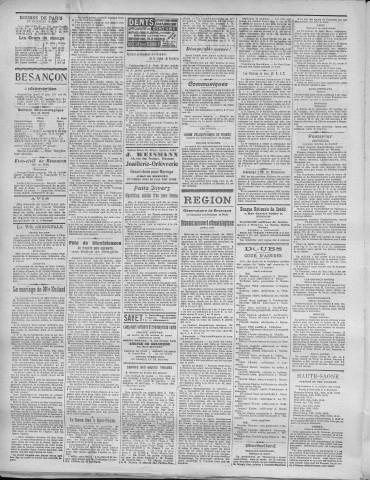 16/06/1921 - La Dépêche républicaine de Franche-Comté [Texte imprimé]