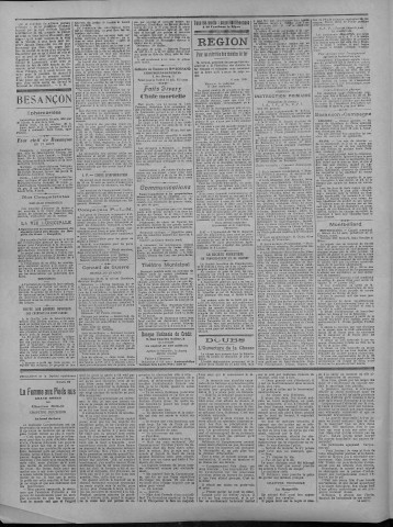 18/08/1920 - La Dépêche républicaine de Franche-Comté [Texte imprimé]