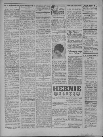 21/02/1920 - La Dépêche républicaine de Franche-Comté [Texte imprimé]