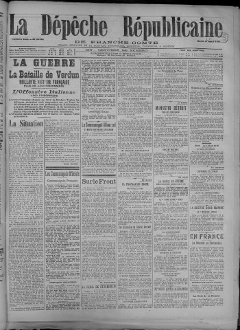 21/08/1917 - La Dépêche républicaine de Franche-Comté [Texte imprimé]