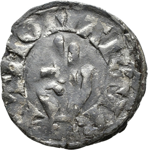 874.1.80 - pièce de monnaie (5) ; denier estevenant