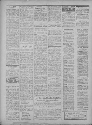 06/01/1921 - La Dépêche républicaine de Franche-Comté [Texte imprimé]