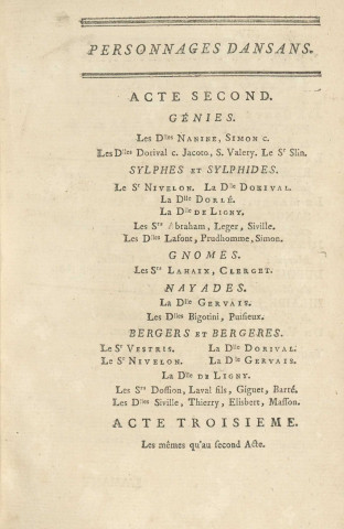 L'amant sylphe, ou la féérie de l'amour, comédie en trois actes, mêlée d'ariettes, représentée devant leurs majestés à Fontainebleau, en 1783