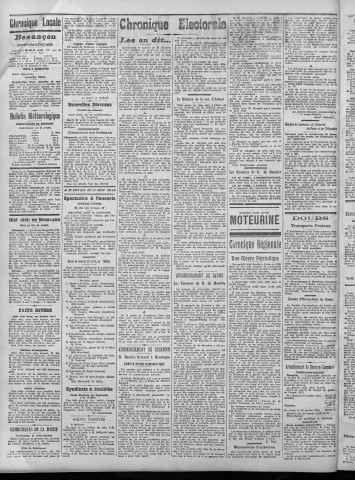 21/04/1914 - La Dépêche républicaine de Franche-Comté [Texte imprimé]