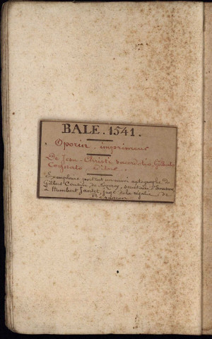 De Jesu Christi sacerdotio narratiuncula e grco translata, incerto interprete. Una cum Jacobi Antonii Marcelli ad Rhenatum Sicili regem, & Gilberti Cognati Nozereni ad Petrum Richardotum epistolis. His accessit Machometi vita, ex grco in latinum per Georgium Hermonymum versa. Adjecta est eadem de Jesu Christi sacerdotio narratiuncula grce quoque ex Suida, si cui conferre libeat