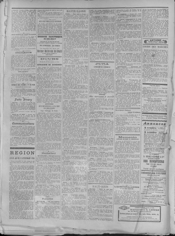 20/01/1919 - La Dépêche républicaine de Franche-Comté [Texte imprimé]