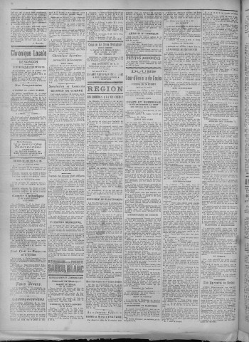 25/10/1917 - La Dépêche républicaine de Franche-Comté [Texte imprimé]