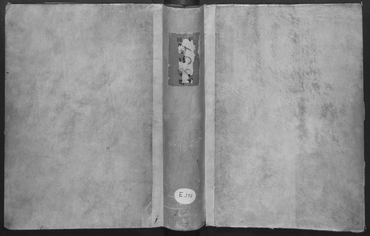 Registre des décès, 1857