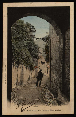 Besançon. - Rue du Chambrier [image fixe] , Besançon : Teulet, édit., 1901/1908