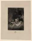 Création d'Eve à côté d'Adam qui la regarde [image fixe] / Westall, Burdet , 1750/1836