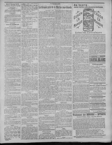 04/08/1921 - La Dépêche républicaine de Franche-Comté [Texte imprimé]