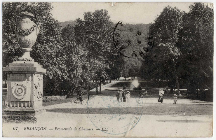 Besançon. - Promenade de Chamars [image fixe] , 1904-1914