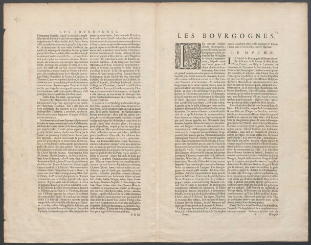 Utriusque Burgundiae tum Ducatus, tum Comitatus descriptio. 10 milliaria gallica. 8 milliaria germanica. [Document cartographique] , Amsterdam : Guiljelmium Blaeu, 1640