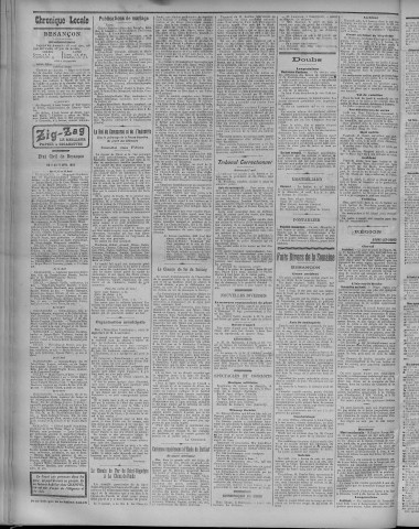 18/04/1909 - La Dépêche républicaine de Franche-Comté [Texte imprimé]