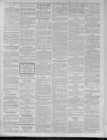 09/11/1921 - La Dépêche républicaine de Franche-Comté [Texte imprimé]