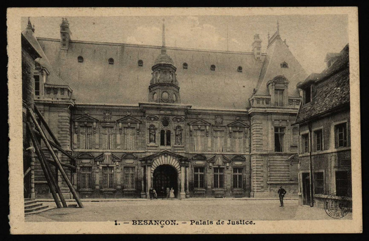 Besançon - Besançon - Palais de Justice. [image fixe] , 1903/1930