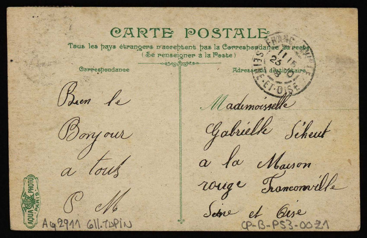 Besançon - Besançon - La Gare de la Mouillère et la Citadelle - Vue prise de la passerelle. [image fixe] , Paris : L. V. & Cie, 1904/1914